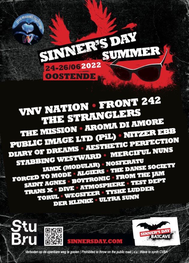 sinnersday summer2022 flyer
