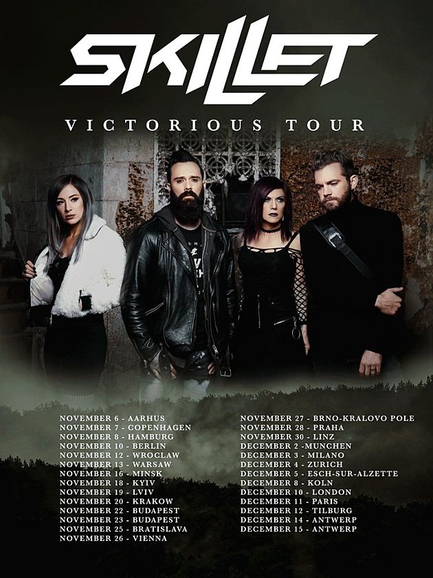 skillet tour2019