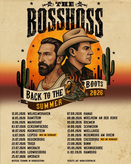 the bosshoss tour2026