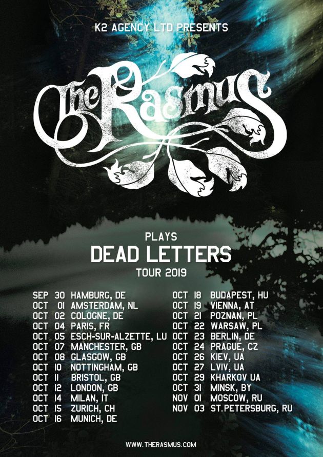 therasmus deadletters tour2019
