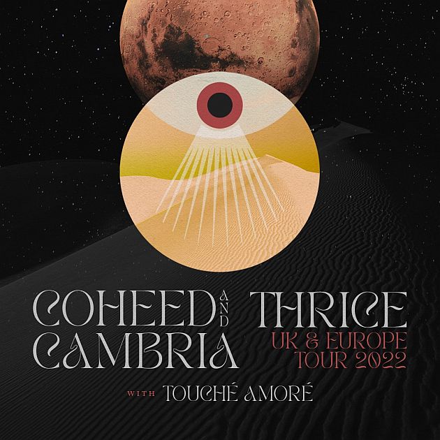 thrice coheedandcambria tour2022