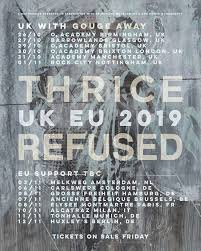 thrice refused tour2019