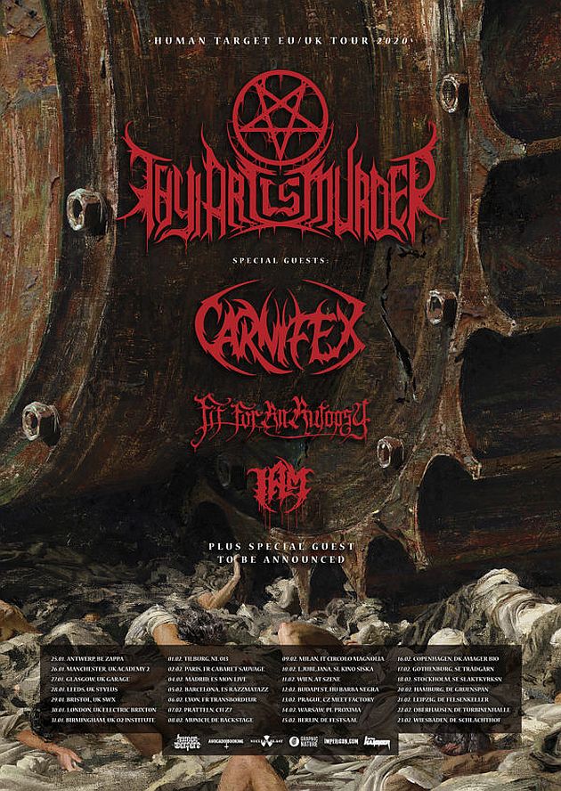 thyartismurder tour2020