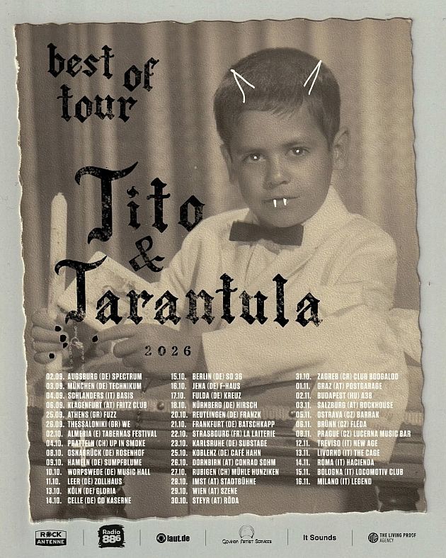 tito & tarantula tour2026