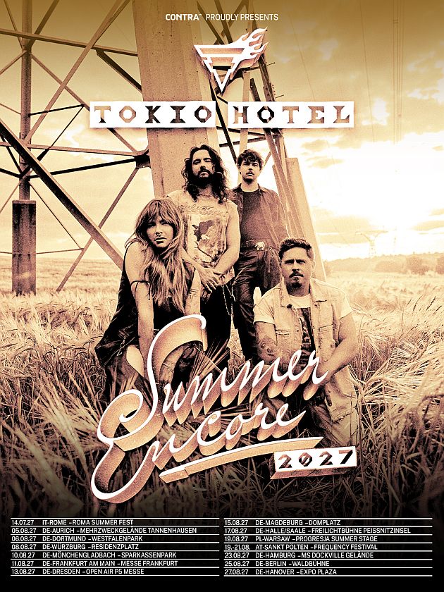 tokio hotel summerencore2027