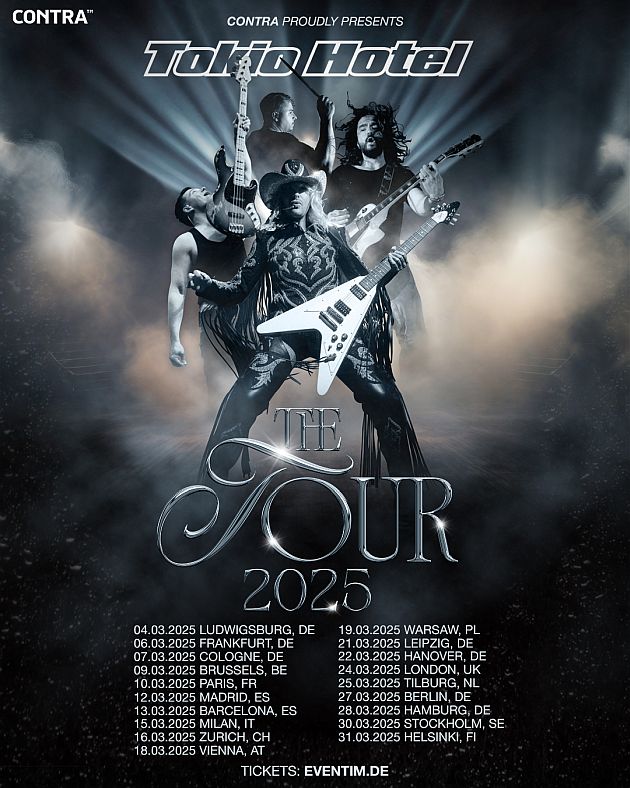 tokio hotel tour2025