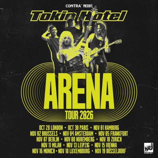 tokio hotel tour2026