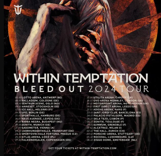 within temptation tour2024