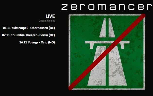 zeromancer concerts2019