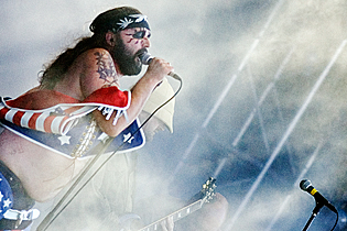 Oslo, Norway. 24th, June 2022. The Norwegian symphonic black metal band  Dimmu Borgir performs a live concert during the Norwegian music festival  Tons of Rock 2022 in Oslo. Here vocalist Shagrath is