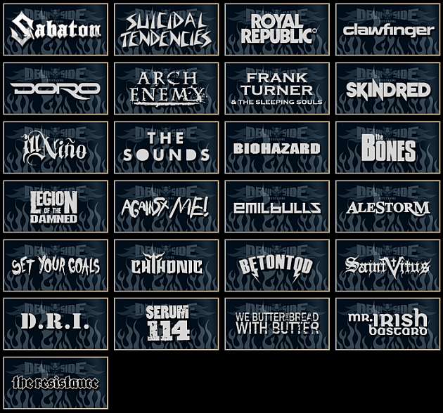 devilside2012 lineup