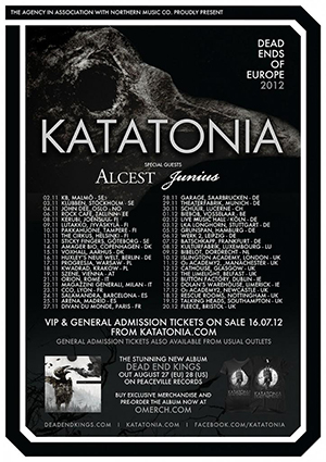 katatonia tour2012