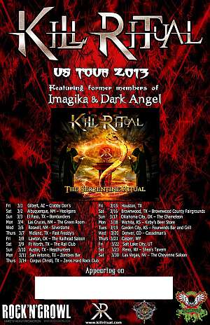 killritual us tou2013 poster