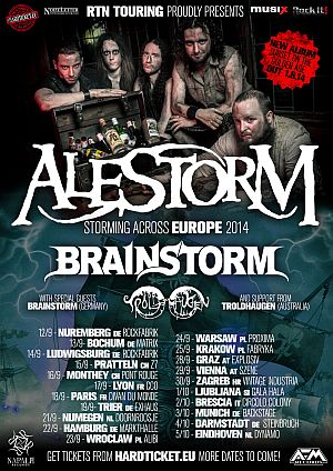 alestorm eurotourposter2014