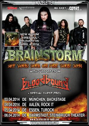 brainstorm setyoursoul tour2014