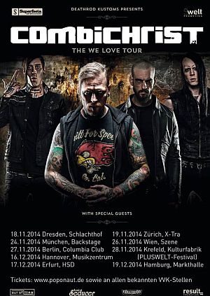 combichrist thewelovetour2014