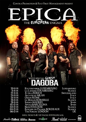 epica europeantour2014