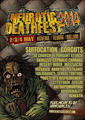 neuroticdeathfest2014 flyer