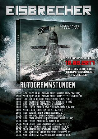 eisbrecher sturmfahrt2017 autogrammstunde