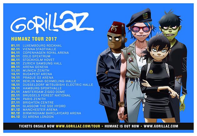 gorillaz tour2017