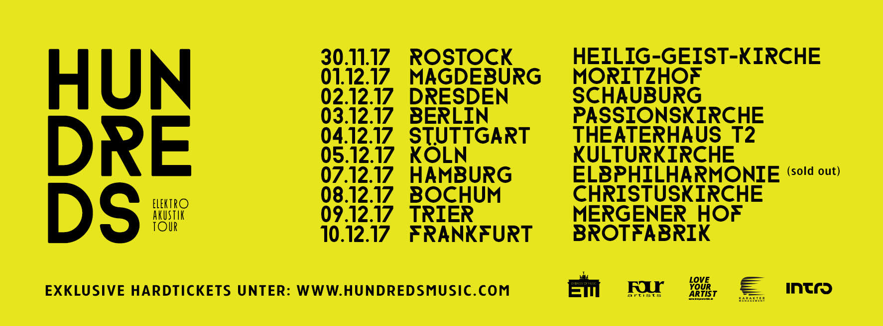 hundreds tour2017