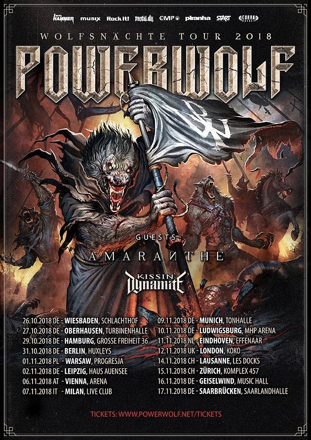 powerwolf wolfsnaechte2018