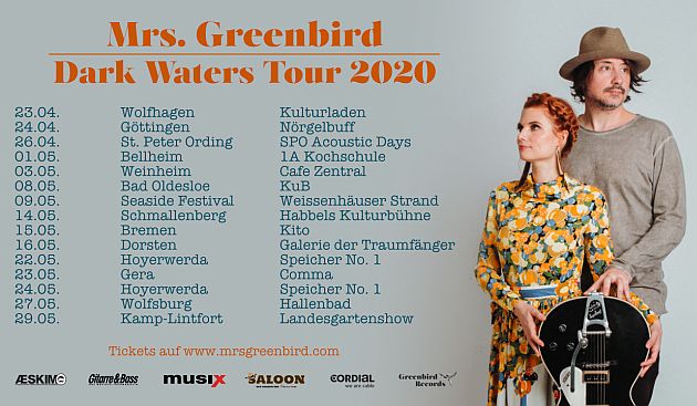 mrsgreenbird tour2020