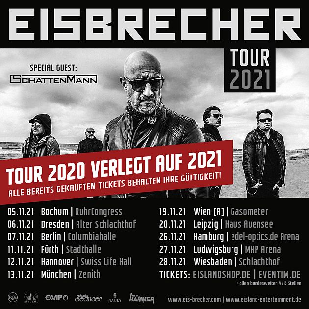 eisbrecher tourverlegung2021