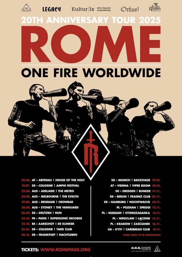 rome tourposter2025