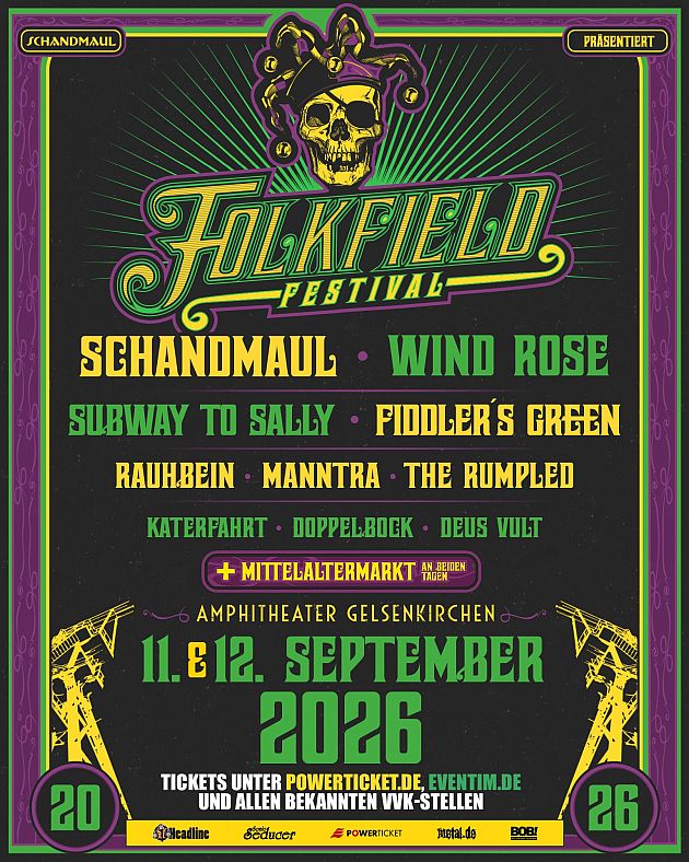 folkfield 2026 flyer