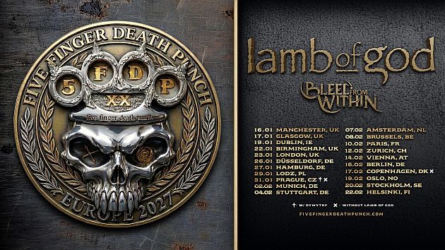 five finger death punch europe2027